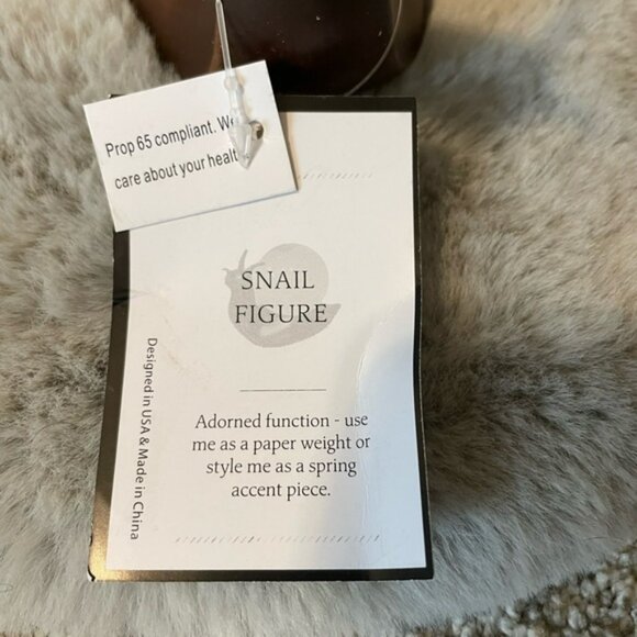 Snail Figure Accent Piece - Picture 2 of 5